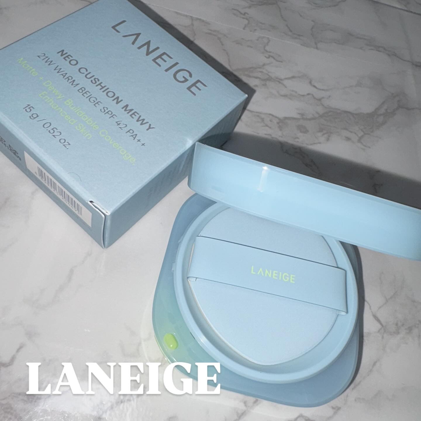 ラネージュ ネオクッション ミュイ ​/LANEIGE/クッションファンデーションを使ったクチコミ（1枚目）