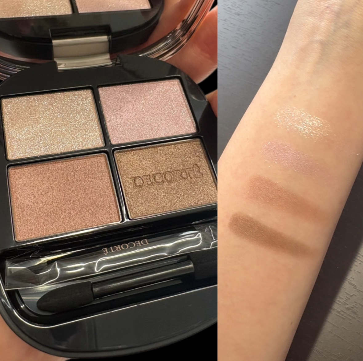 スキンシャドウ デザイニング パレット/DECORTÉ/アイシャドウパレットを使ったクチコミ（2枚目）