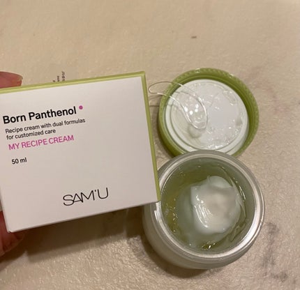 ボーンパンテノールマイレシピクリーム/SAM'U/フェイスクリームを使ったクチコミ(1枚目)