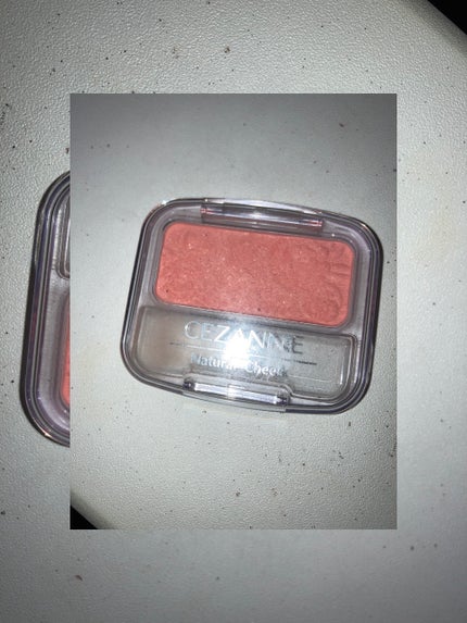 ナチュラル チークN/CEZANNE/パウダーチークを使ったクチコミ(1枚目)