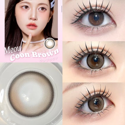 IDIFF MEOW 1DAY キトンベージュ/OLOLA/ワンデー(1DAY)カラコンの画像