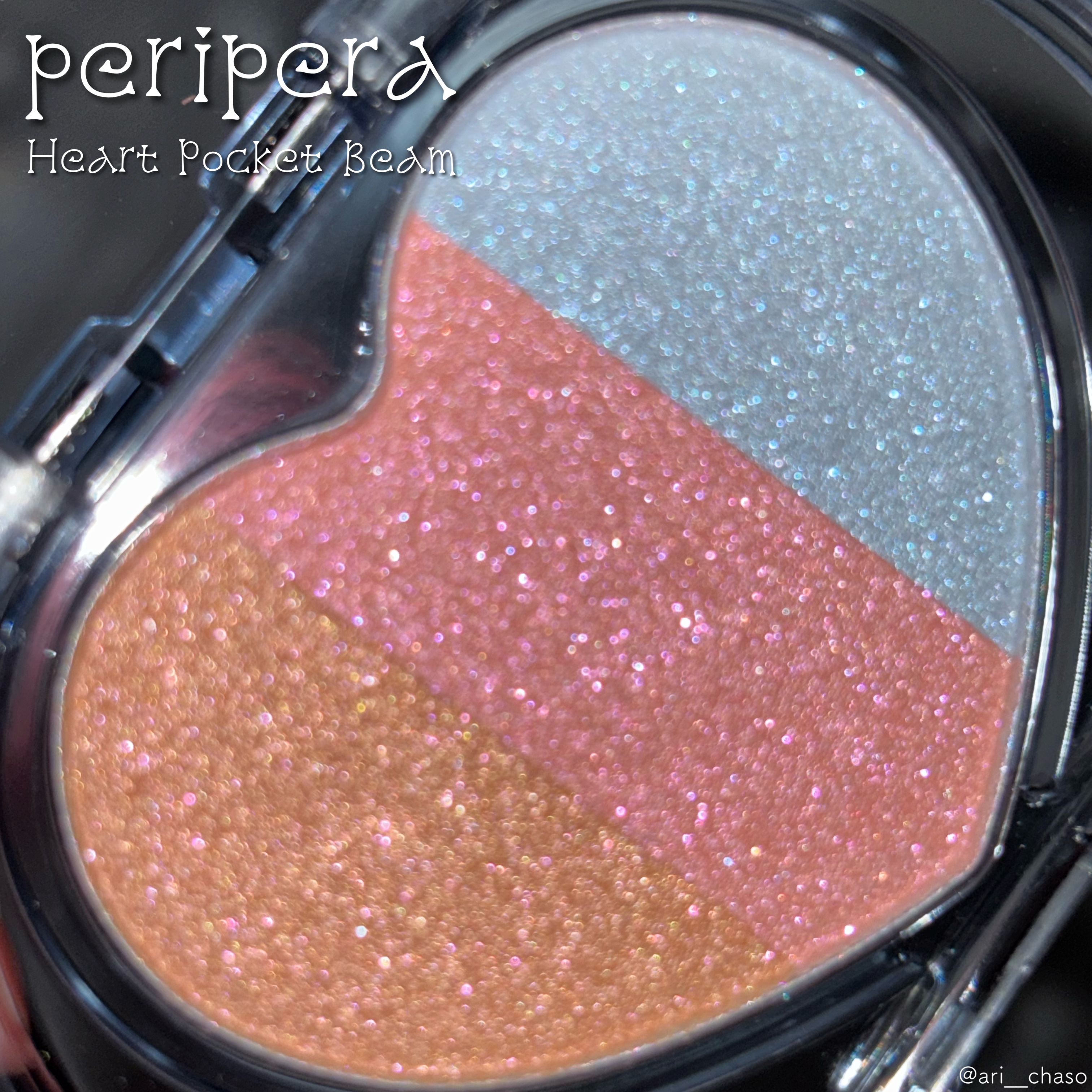 ハート ポケット ビーム/PERIPERA/ハイライトを使ったクチコミ（1枚目）