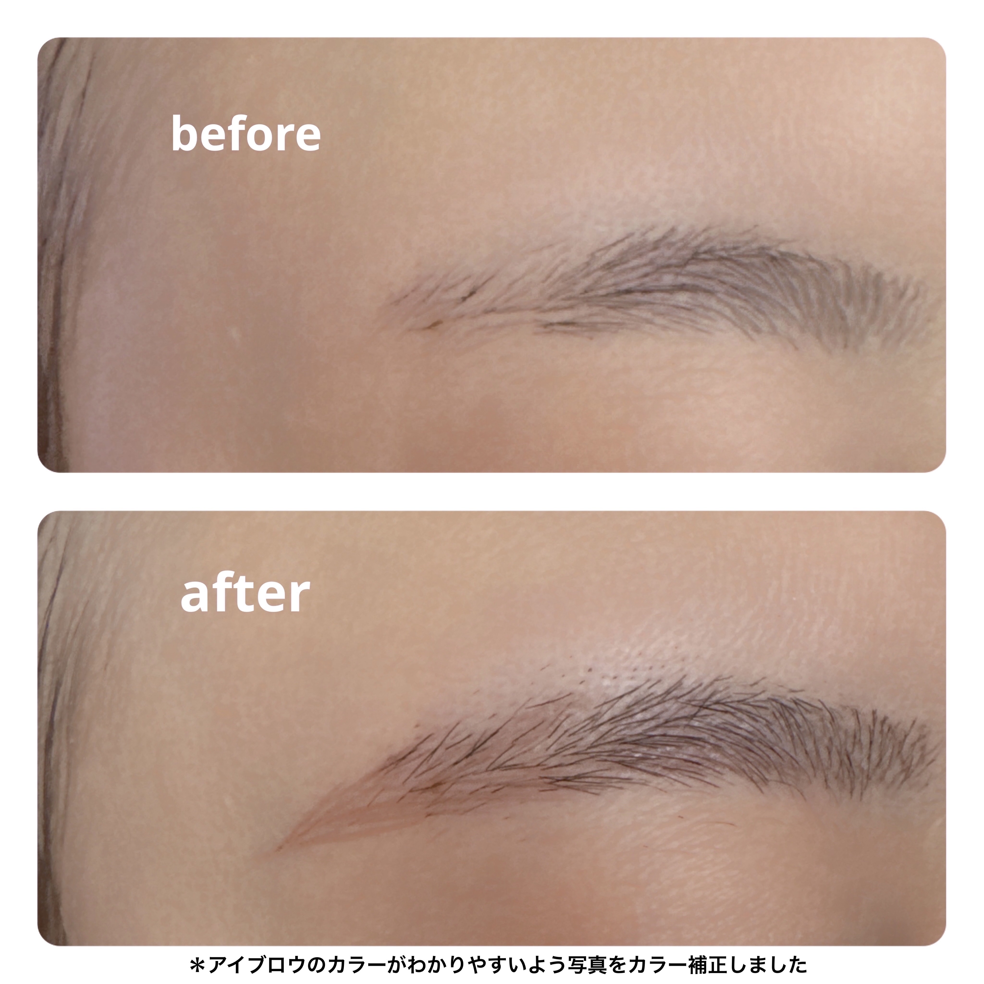 シューティングリキッドアイブロウ/サナ ニューボーン/リキッドアイブロウを使ったクチコミ（3枚目）