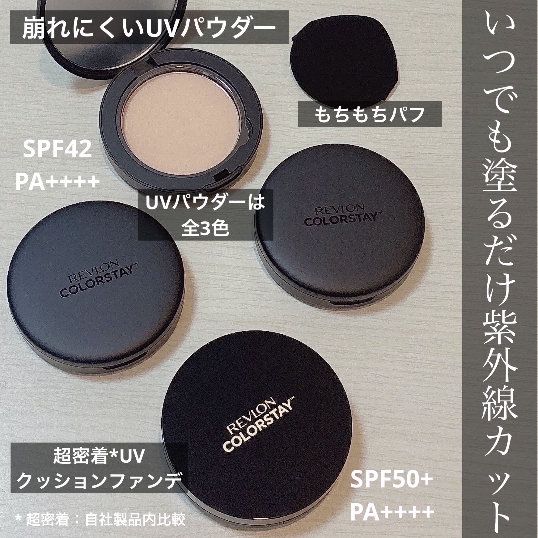 レブロン カラーステイ ロングウェア UV クッション ファンデーション/REVLON/クッションファンデーションを使ったクチコミ（2枚目）