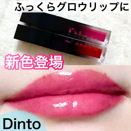 ボリュームパールキッスグロス/Dinto/リップグロスを使ったクチコミ(1枚目)