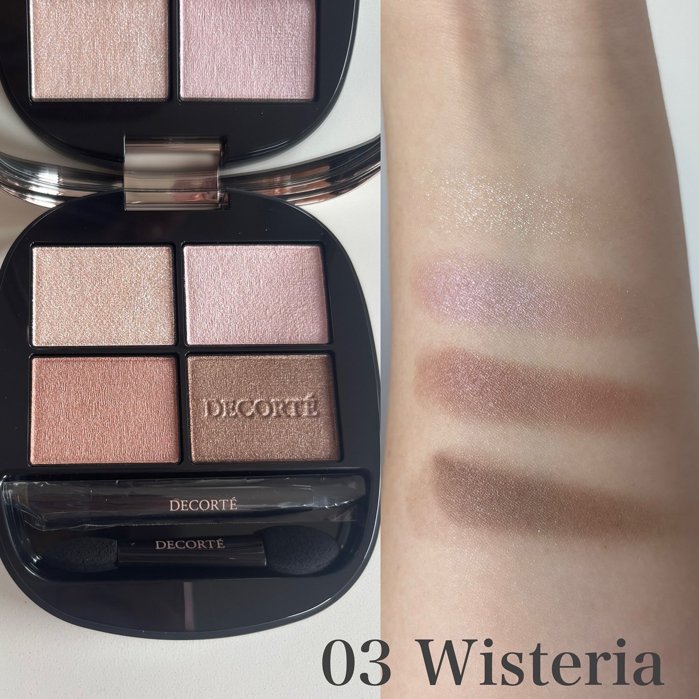 スキンシャドウ デザイニング パレット/DECORTÉ/アイシャドウパレットを使ったクチコミ(2枚目)