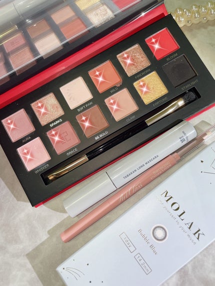 エクスプローラ12色 動物アイシャドウパレット/PERFECT DIARY/アイシャドウパレットを使ったクチコミ(2枚目)