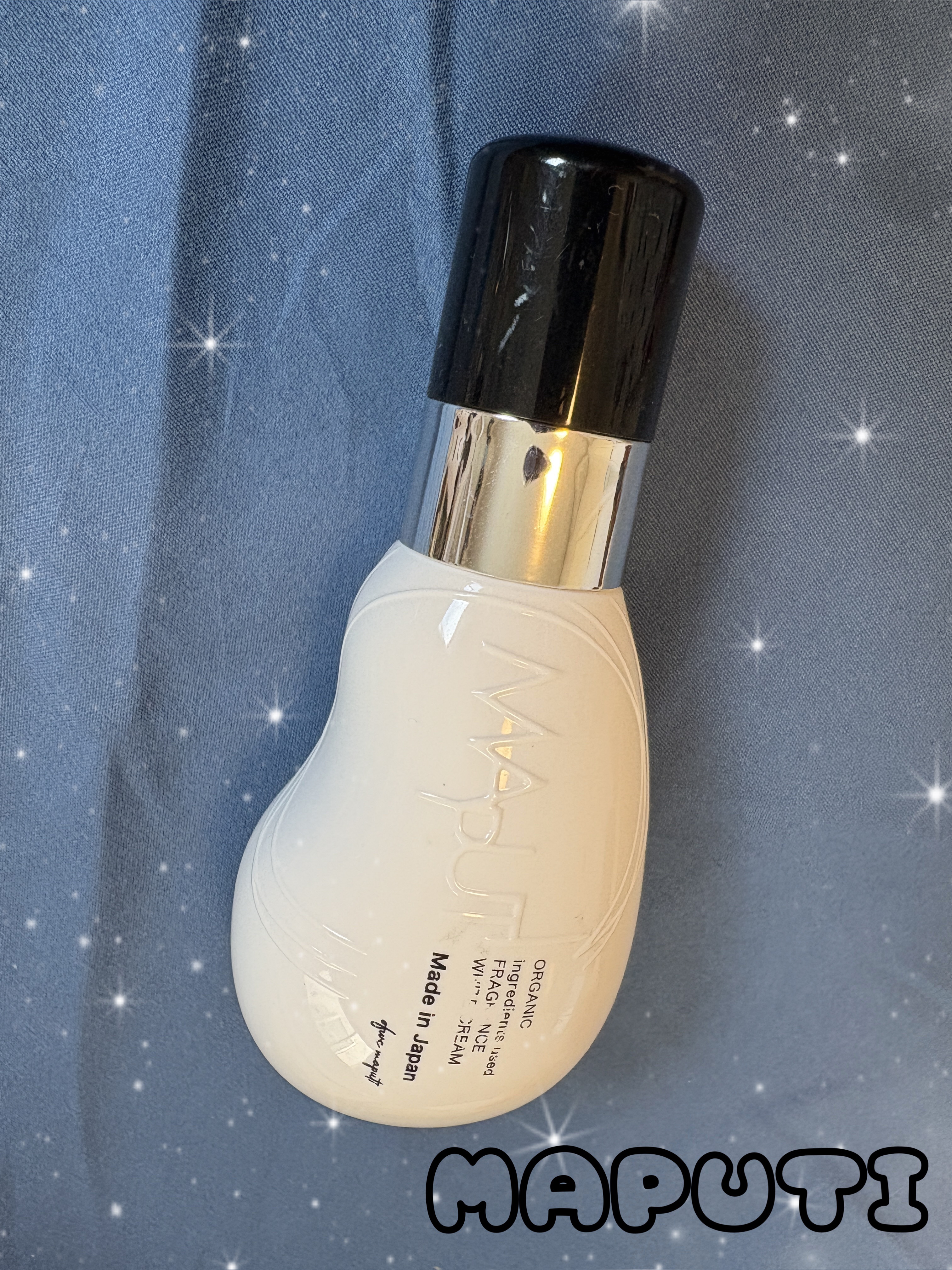 オーガニックフレグランスホワイトクリーム/MAPUTI/デリケートゾーンケアを使ったクチコミ（1枚目）