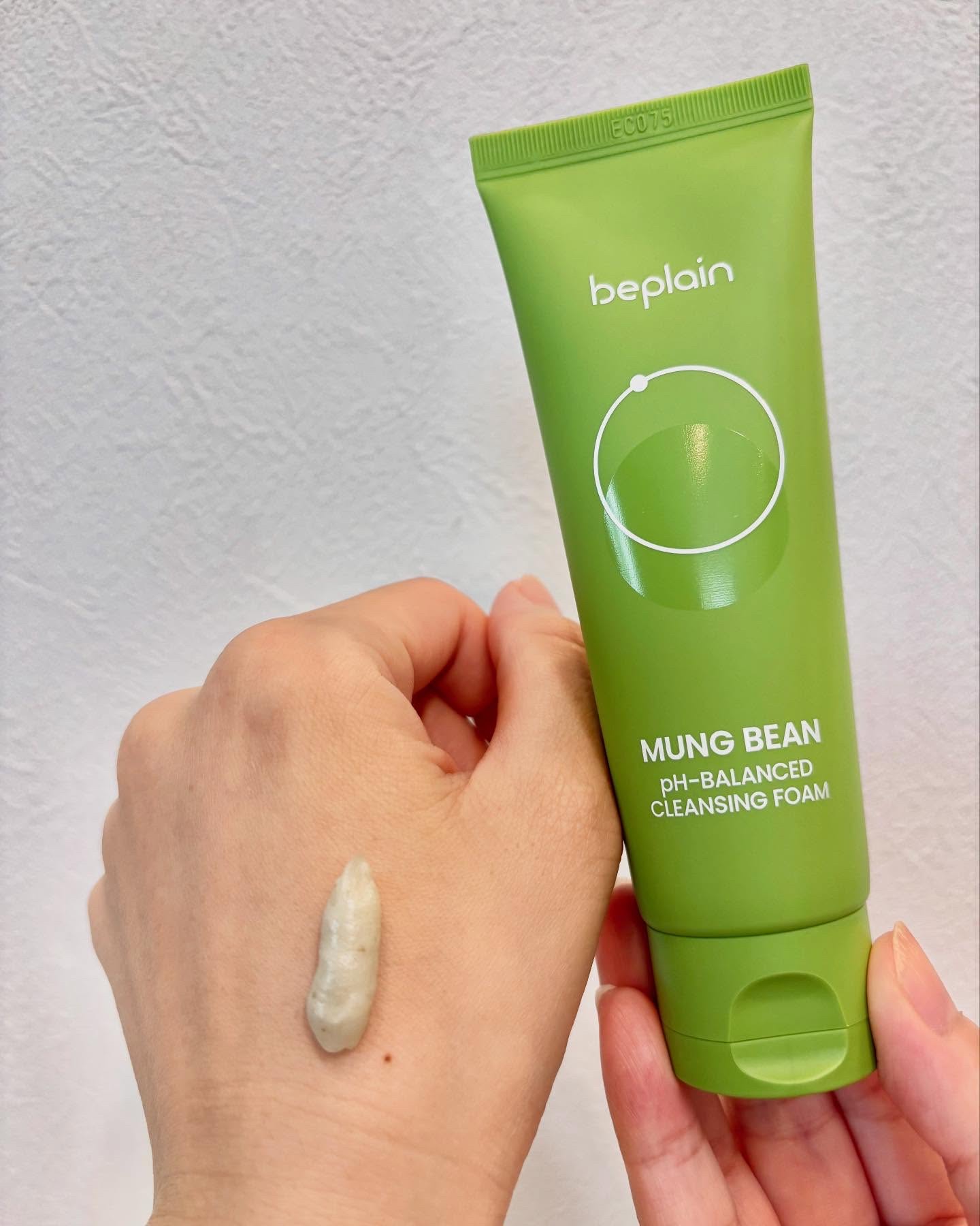 緑豆弱酸性洗顔フォーム/beplain/洗顔フォームを使ったクチコミ（3枚目）
