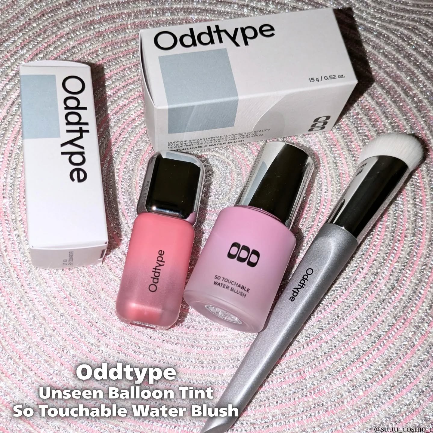 So Touchable Water Blush/Oddtype/リキッドチークを使ったクチコミ（1枚目）