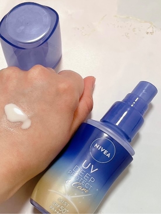 ニベアUV ディーププロテクト＆ケア ミルクミスト/ニベア/日焼け止めミスト・スプレーを使ったクチコミ（2枚目）