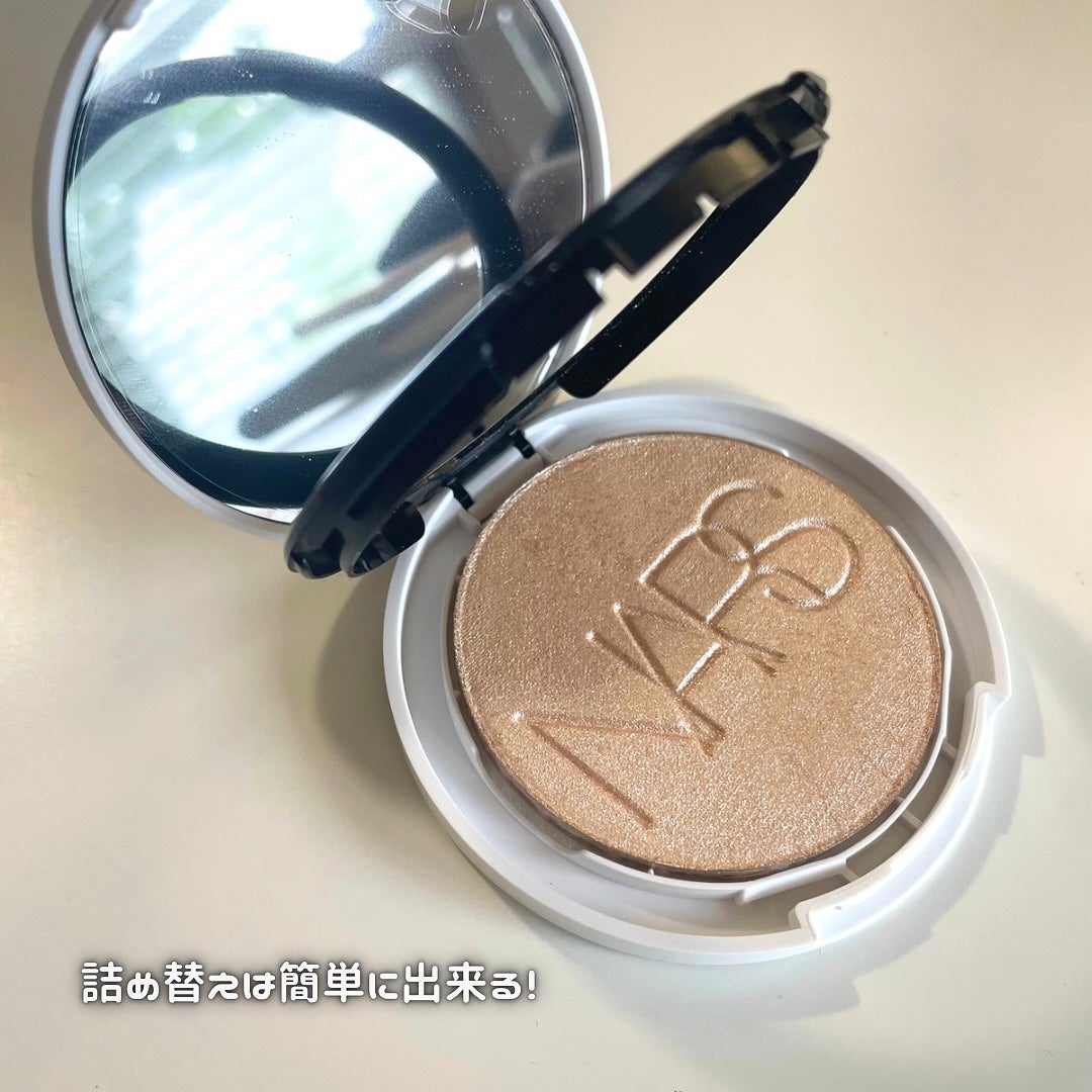 NARS ライトリフレクティング ルミナイジングパウダー/NARS/パウダーハイライトを使ったクチコミ(9枚目)