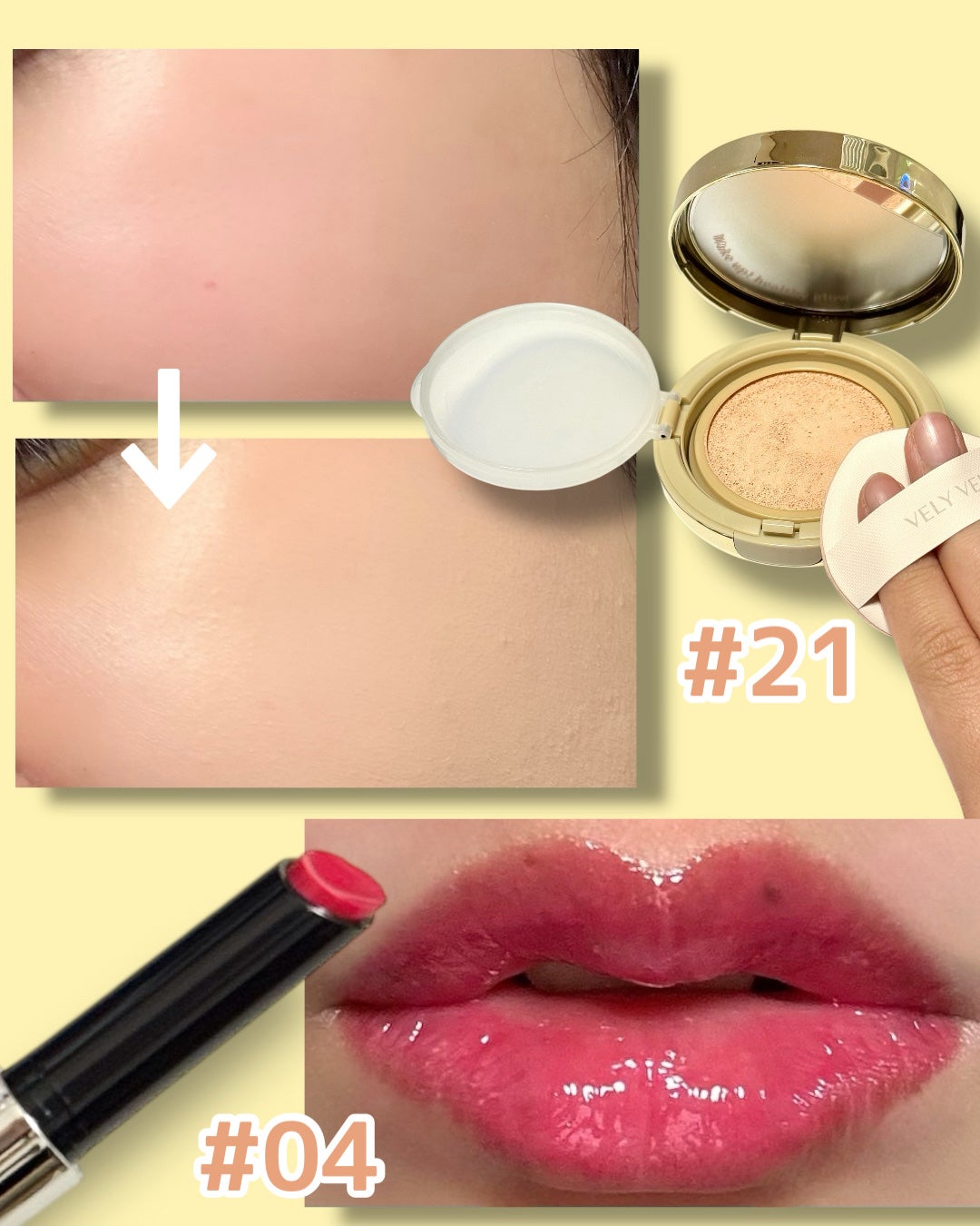 グラスリップボリューミングバーム/VELY VELY/リップバームを使ったクチコミ(2枚目)