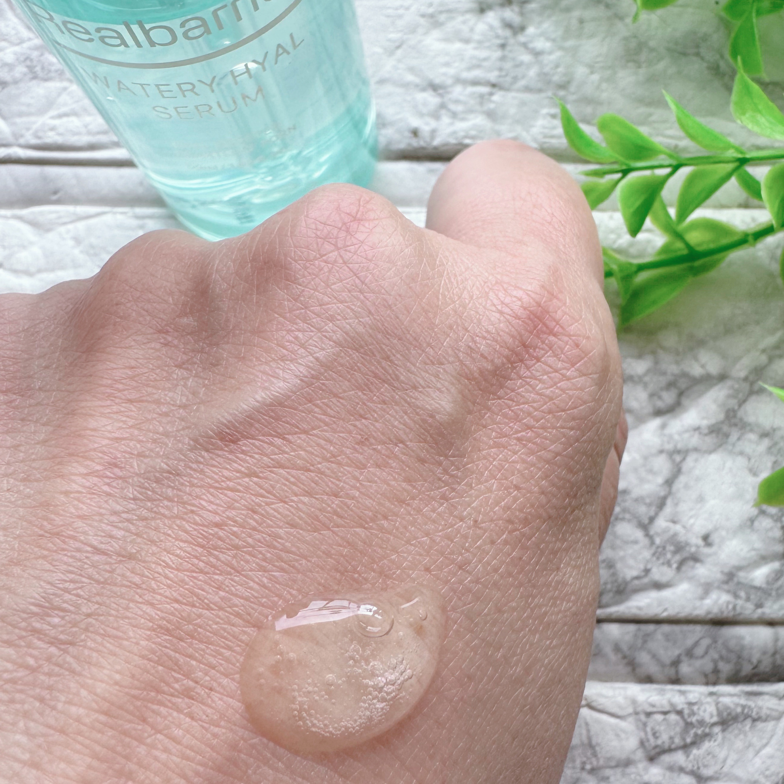 ウォータリー ヒアル セラム/Real Barrier/美容液を使ったクチコミ（3枚目）