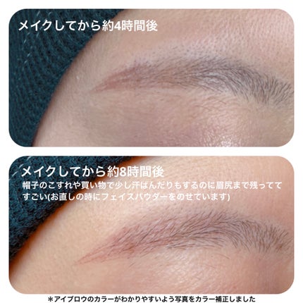 シューティングリキッドアイブロウ/サナ ニューボーン/リキッドアイブロウを使ったクチコミ(4枚目)