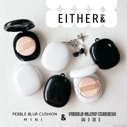 プベルグロウクッション ミニ/EITHER&/クッションファンデーションを使ったクチコミ(1枚目)