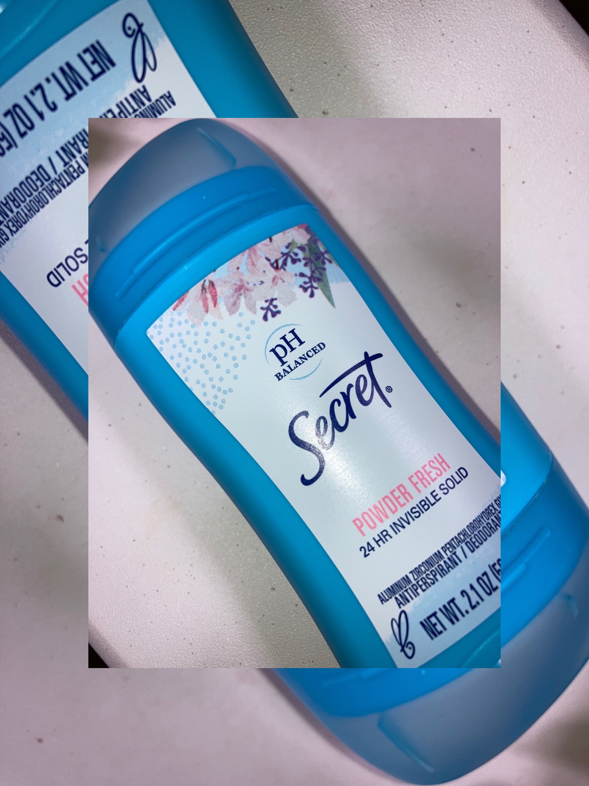 secret deodorant/secret/デオドラント・制汗剤を使ったクチコミ（1枚目）