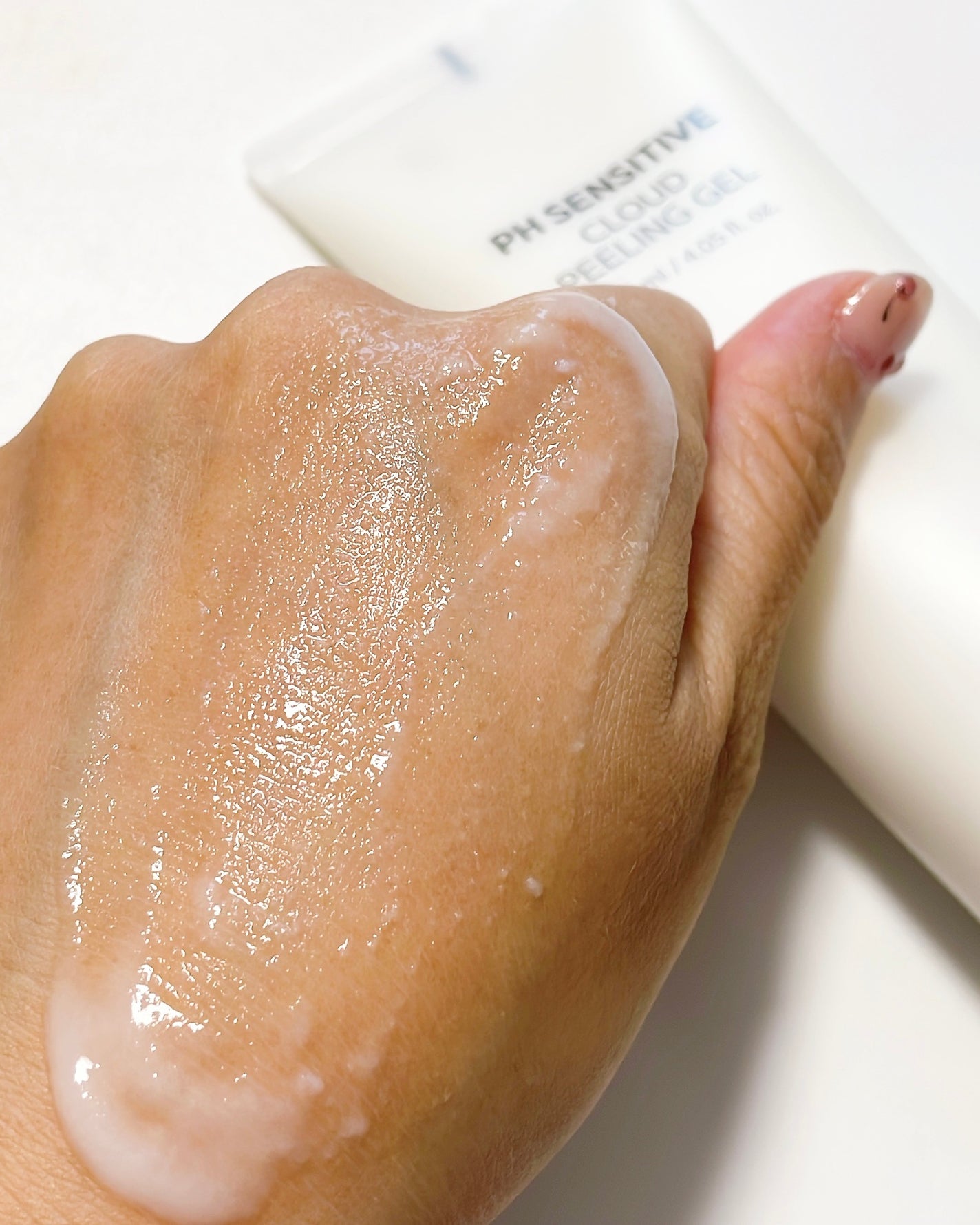 PHセンシティブクラウドピーリングジェル/SAM'U/ピーリングを使ったクチコミ(5枚目)