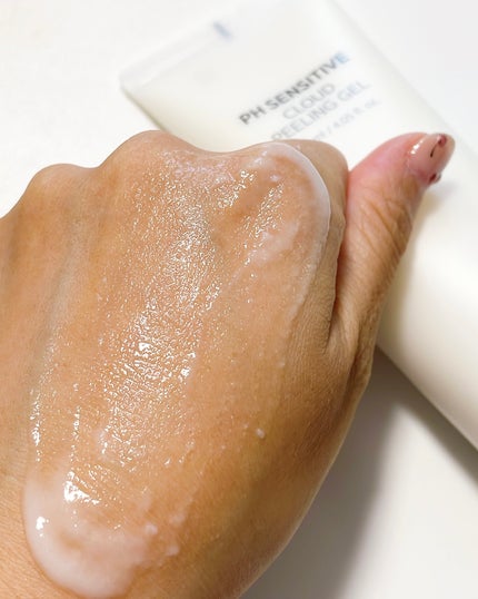 PHセンシティブクラウドピーリングジェル/SAM'U/ピーリングを使ったクチコミ(5枚目)