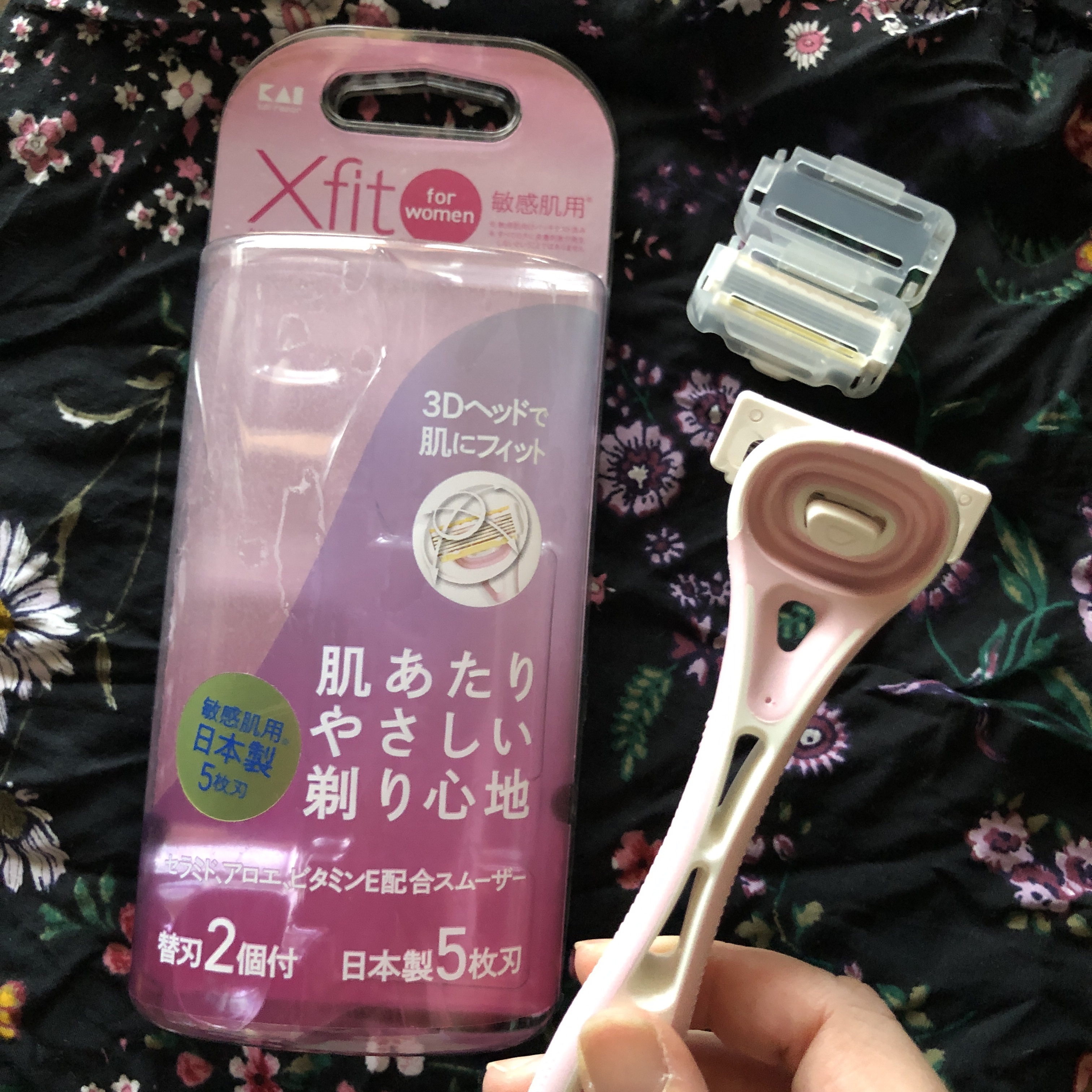 Xfit for women/貝印/シェーバーを使ったクチコミ（1枚目）