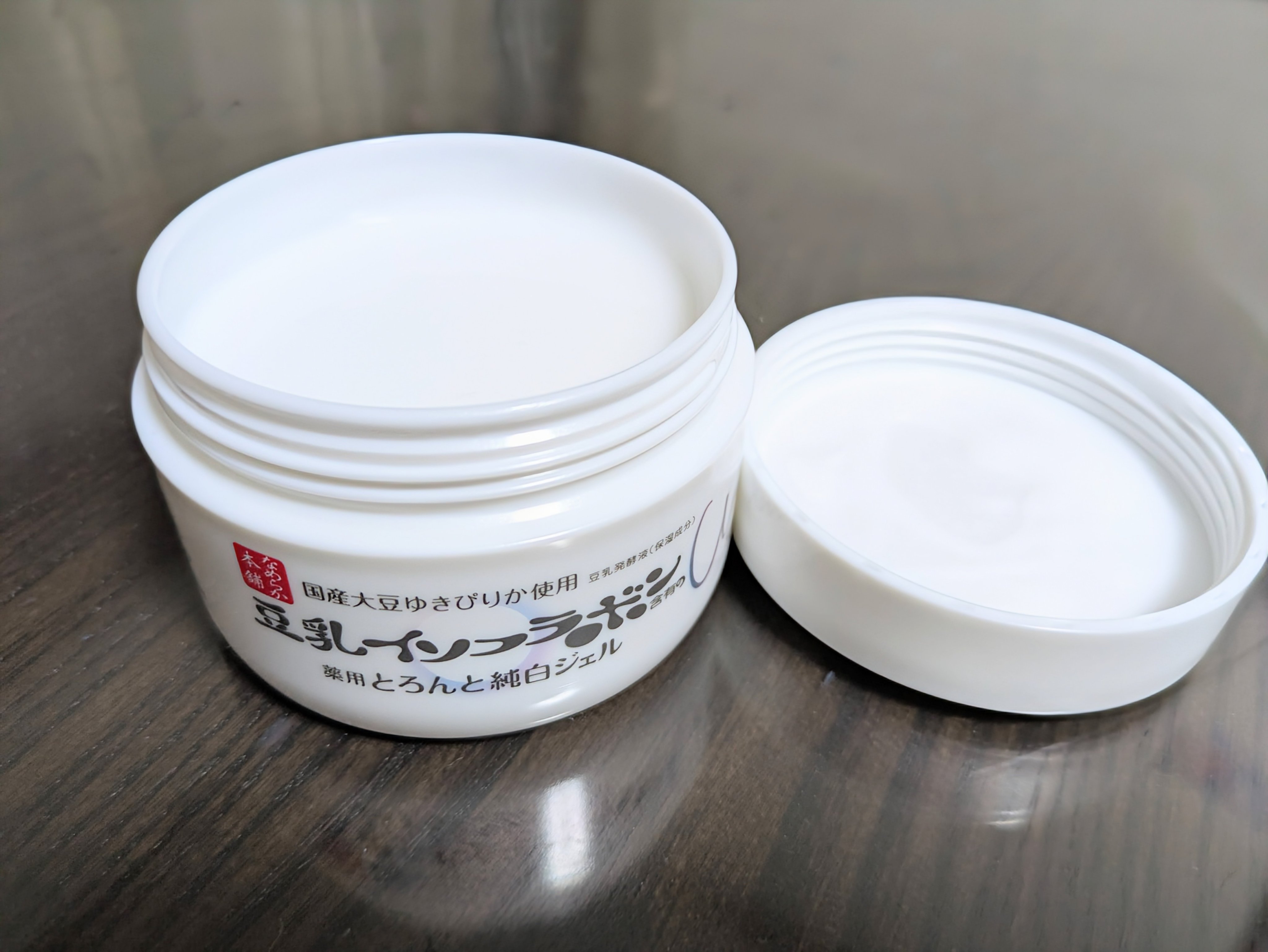 リンクルジェルクリーム Ｎ/なめらか本舗/オールインワン化粧品を使ったクチコミ（3枚目）