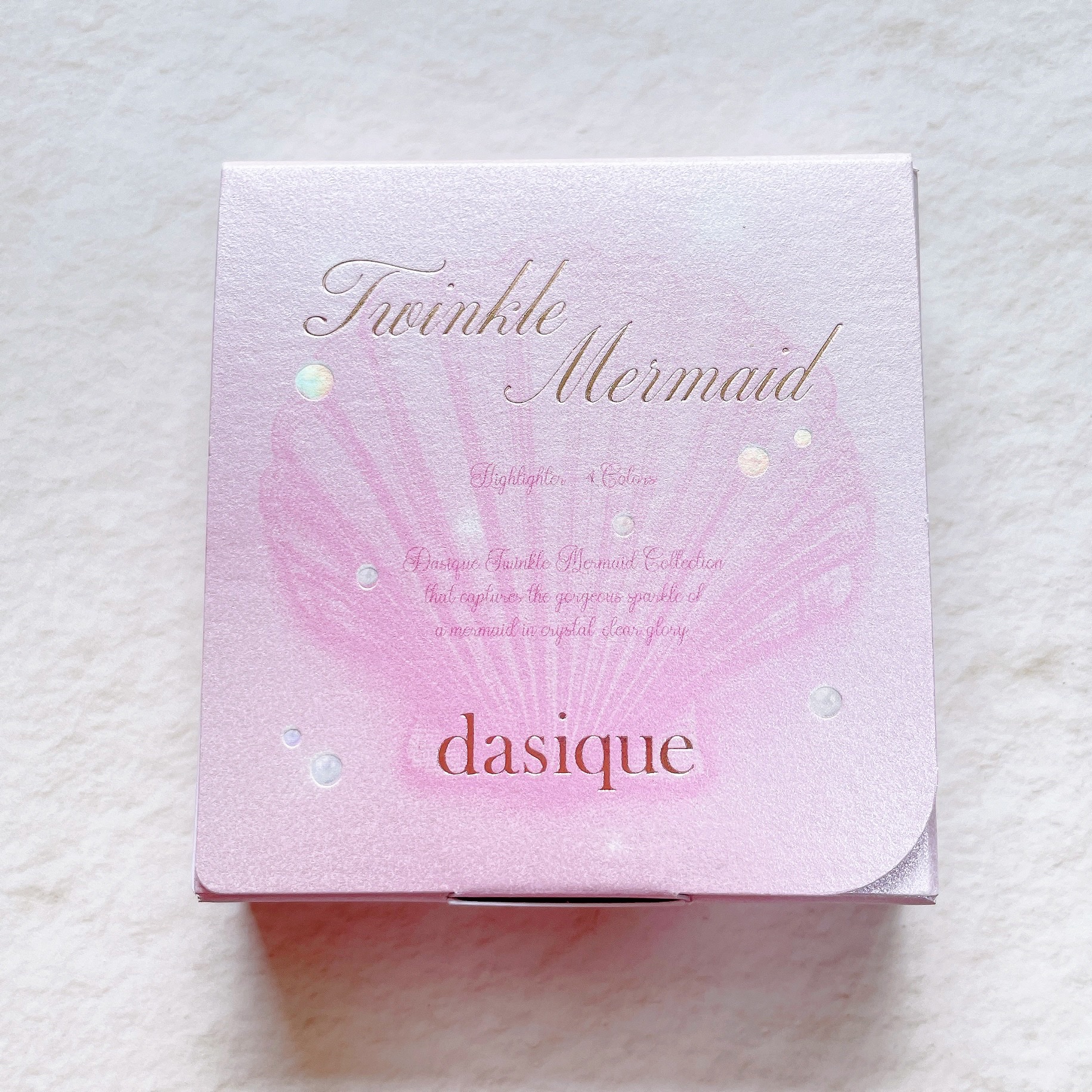 シャイングロイハイライターパレット/dasique/クリームハイライトを使ったクチコミ（3枚目）