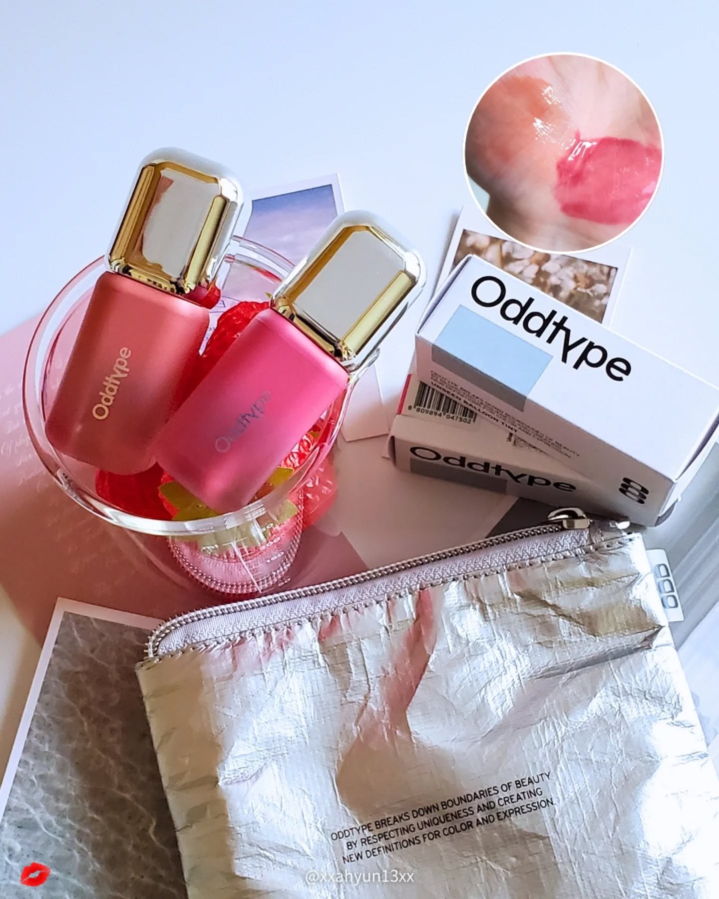 Oddtype アンシーンバルーンティントのクチコミ「🎈 MAKE-UP #PR 

✼••┈┈┈┈••✼••┈┈┈┈••✼

　　　　  Oddt.....」（1枚目）