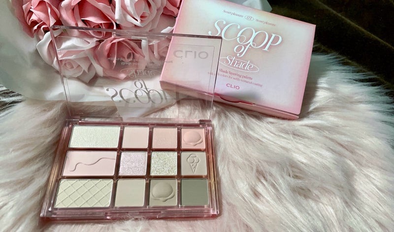 シェード アンド シャドウ パレット 03 SCOOP OF SHADE/CLIO/アイシャドウパレットを使ったクチコミ（2枚目）