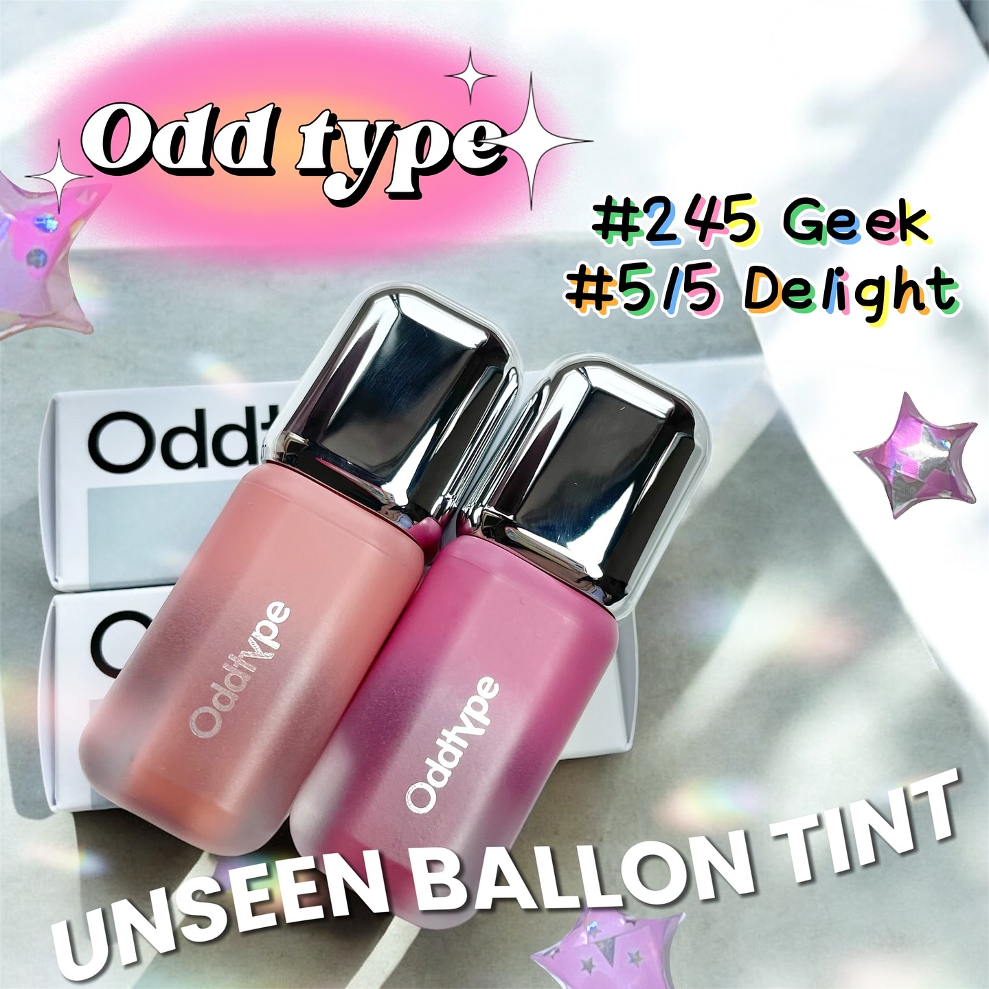 アンシーンバルーンティント/Oddtype/リップティントを使ったクチコミ（1枚目）