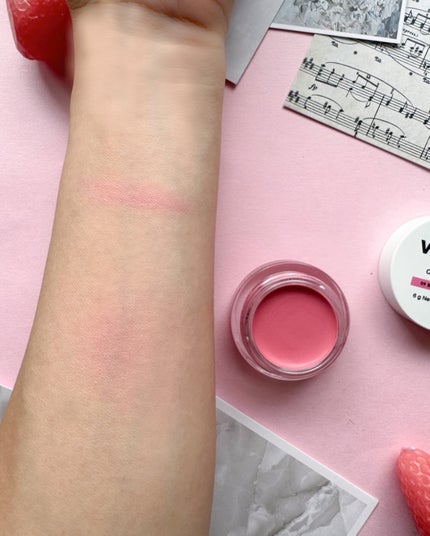 ペタルグロウクリームチーク/VIDIVICI/ジェル・クリームチークを使ったクチコミ(3枚目)