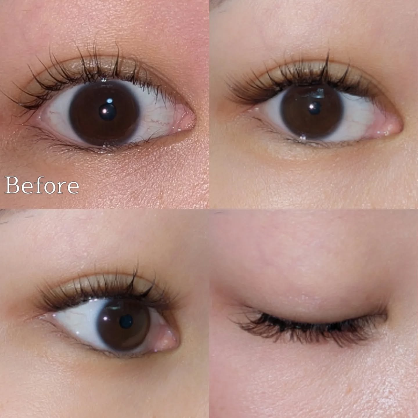 1秒まつエク ナチュラルタイプ ブラウン（8-12mm）/Miss eye d'or/つけまつげを使ったクチコミ（2枚目）