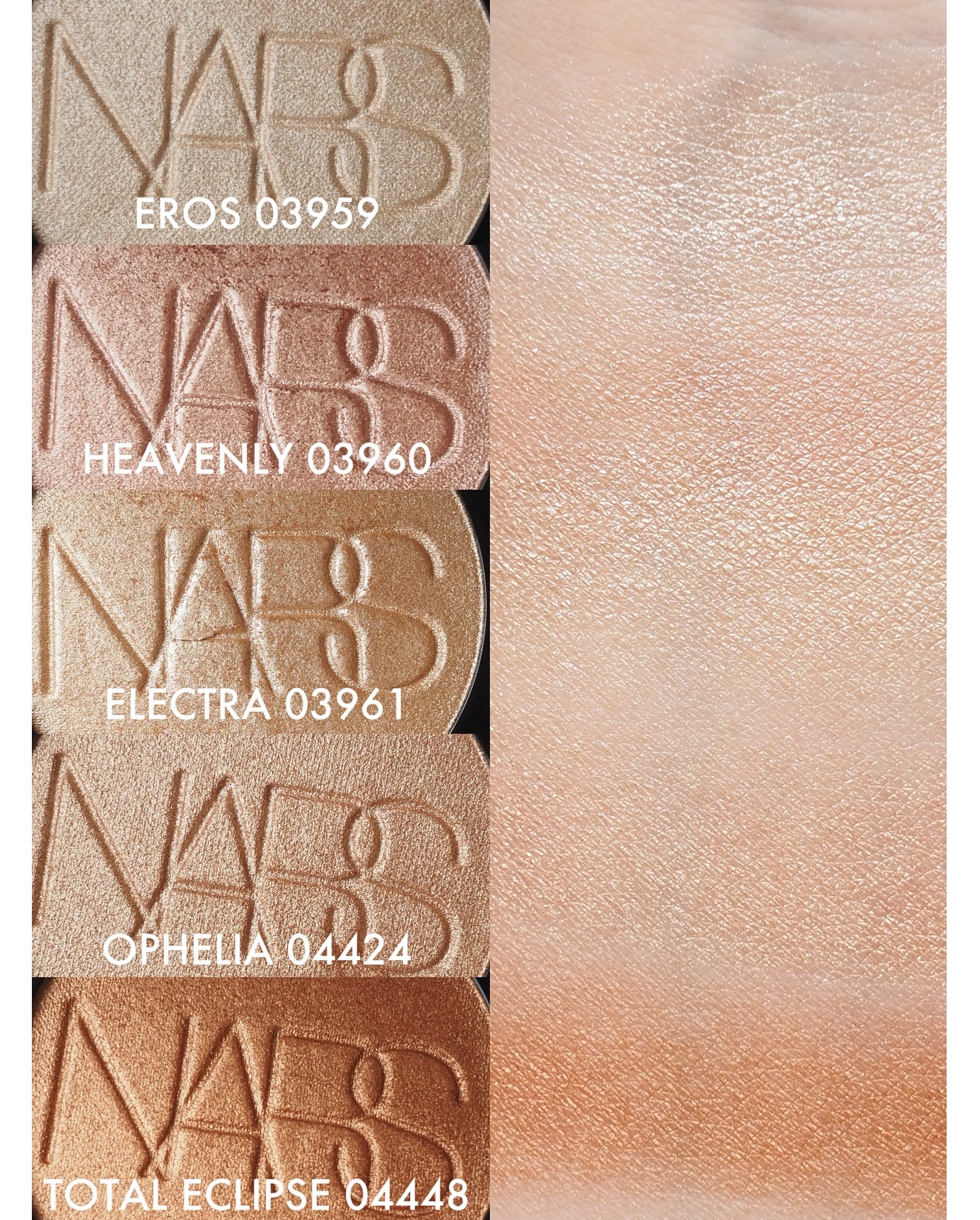 NARS ライトリフレクティング ルミナイジングパウダー/NARS/パウダーハイライトを使ったクチコミ（2枚目）