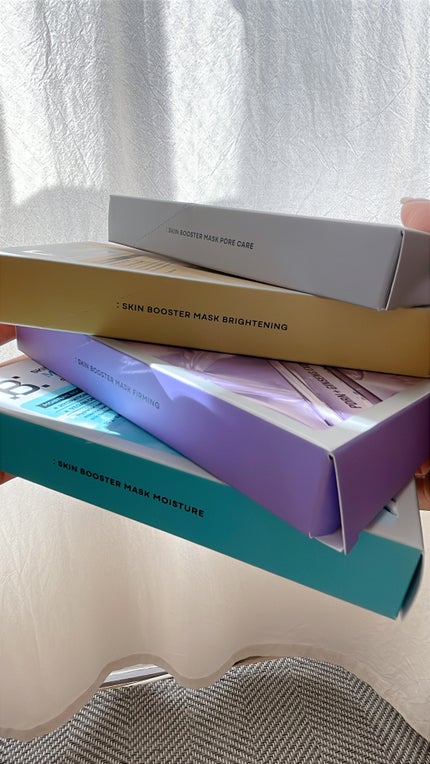 スキンブースターマスクモイスチャー/BANOBAGI/シートマスク・パックを使ったクチコミ(3枚目)