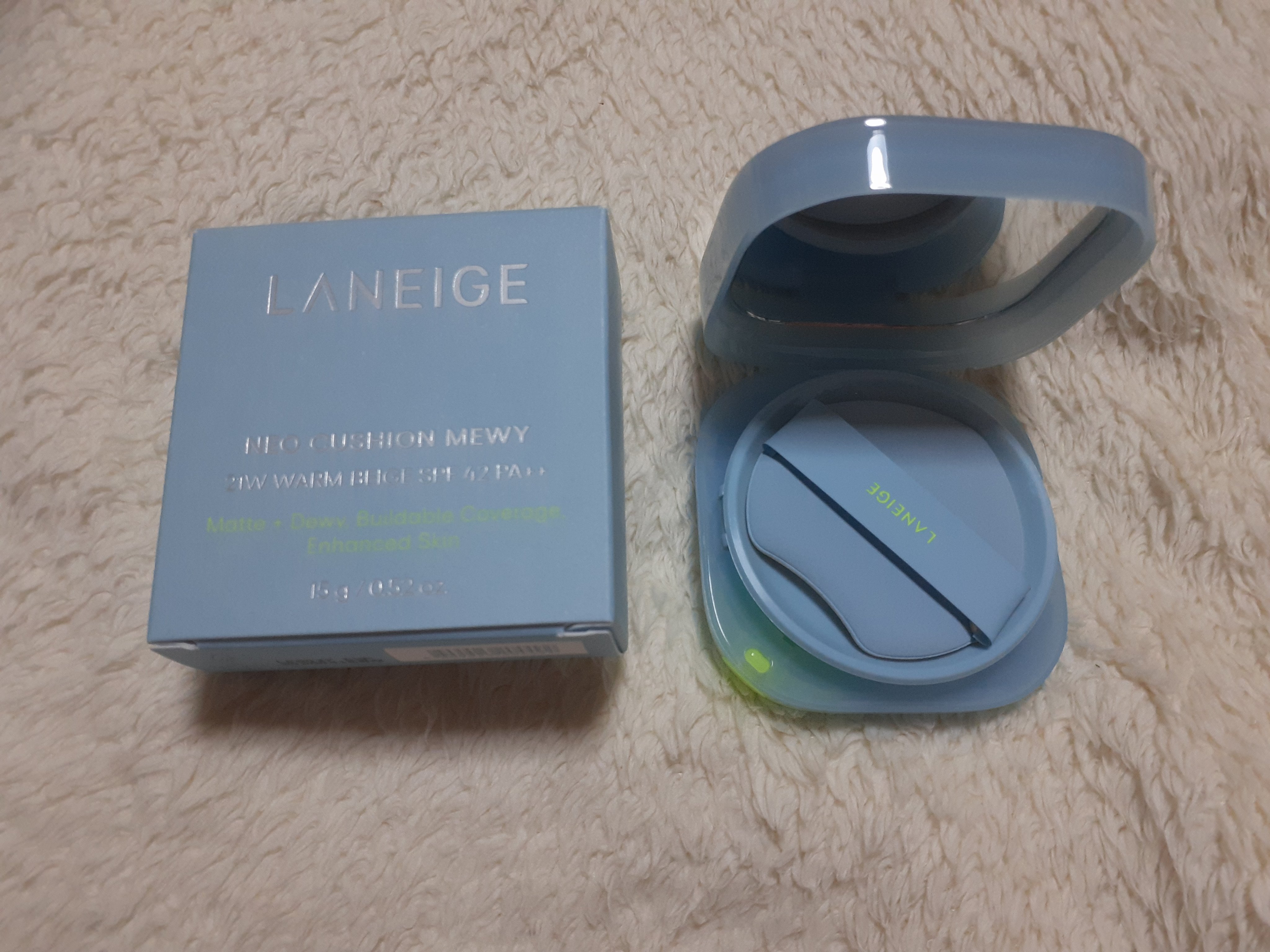 ラネージュ ネオクッション ミュイ ​/LANEIGE/クッションファンデーションを使ったクチコミ（1枚目）