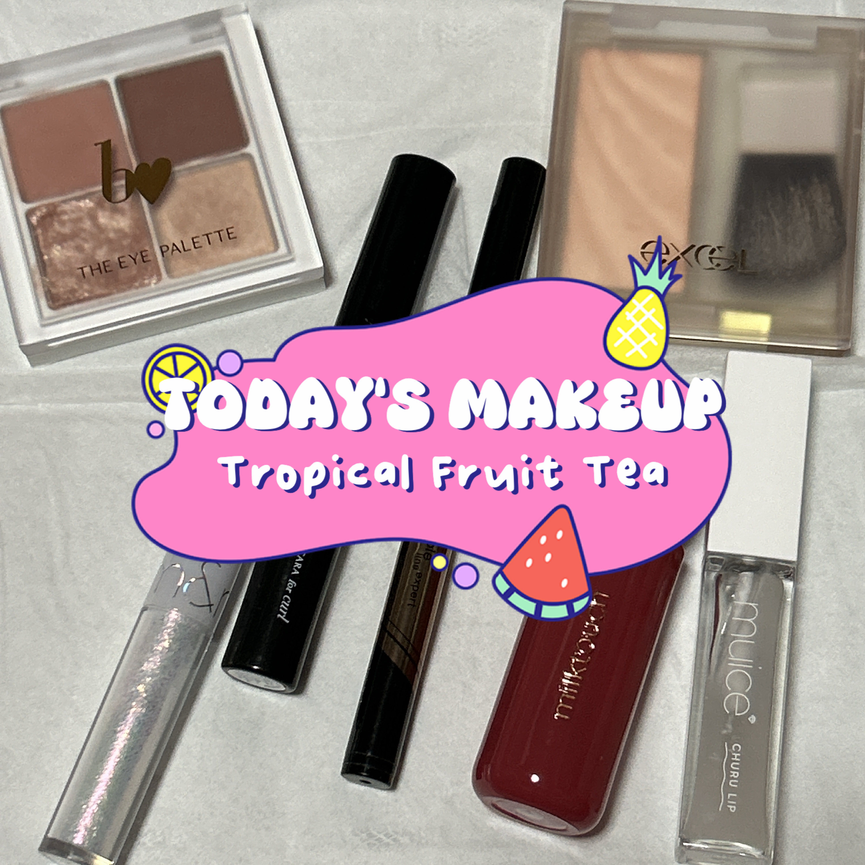 ドレープド シマーグロウ/excel/パウダーハイライトを使ったクチコミ（1枚目）