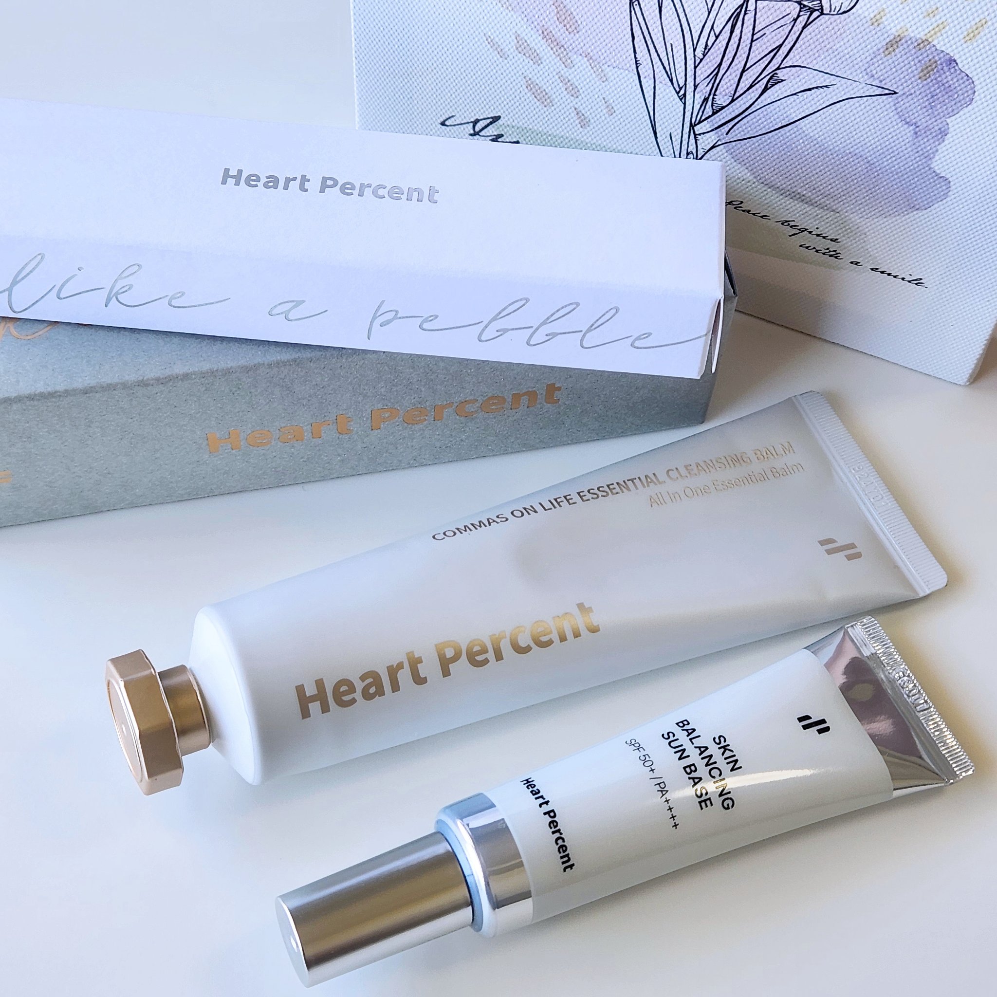 コンマス オン ライフ エッセンシャル クレンジング バーム/Heart Percent/クレンジングバームを使ったクチコミ（1枚目）