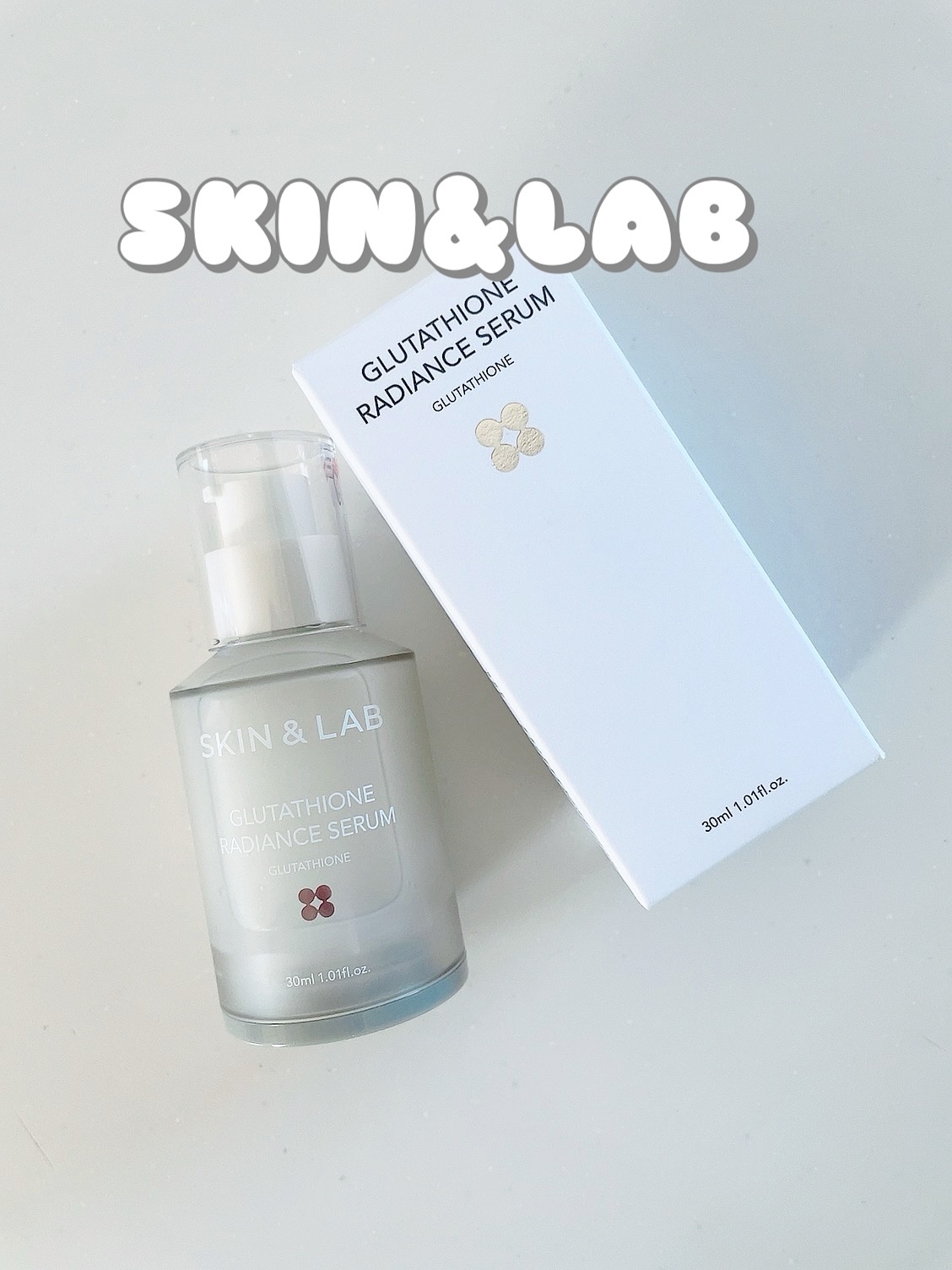 グルタチオンラディアンスセラム/SKIN&LAB/美容液を使ったクチコミ（1枚目）