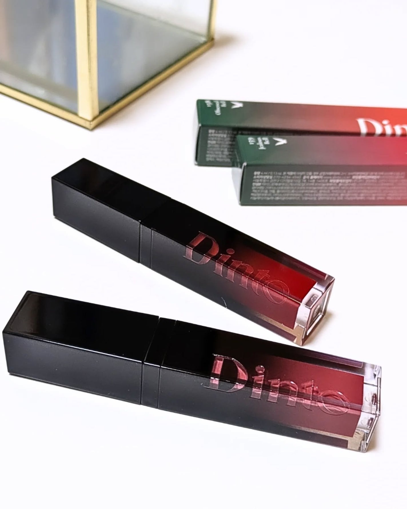 ディープキスド プランピング リップエナメル/Dinto/リップグロスを使ったクチコミ(1枚目)