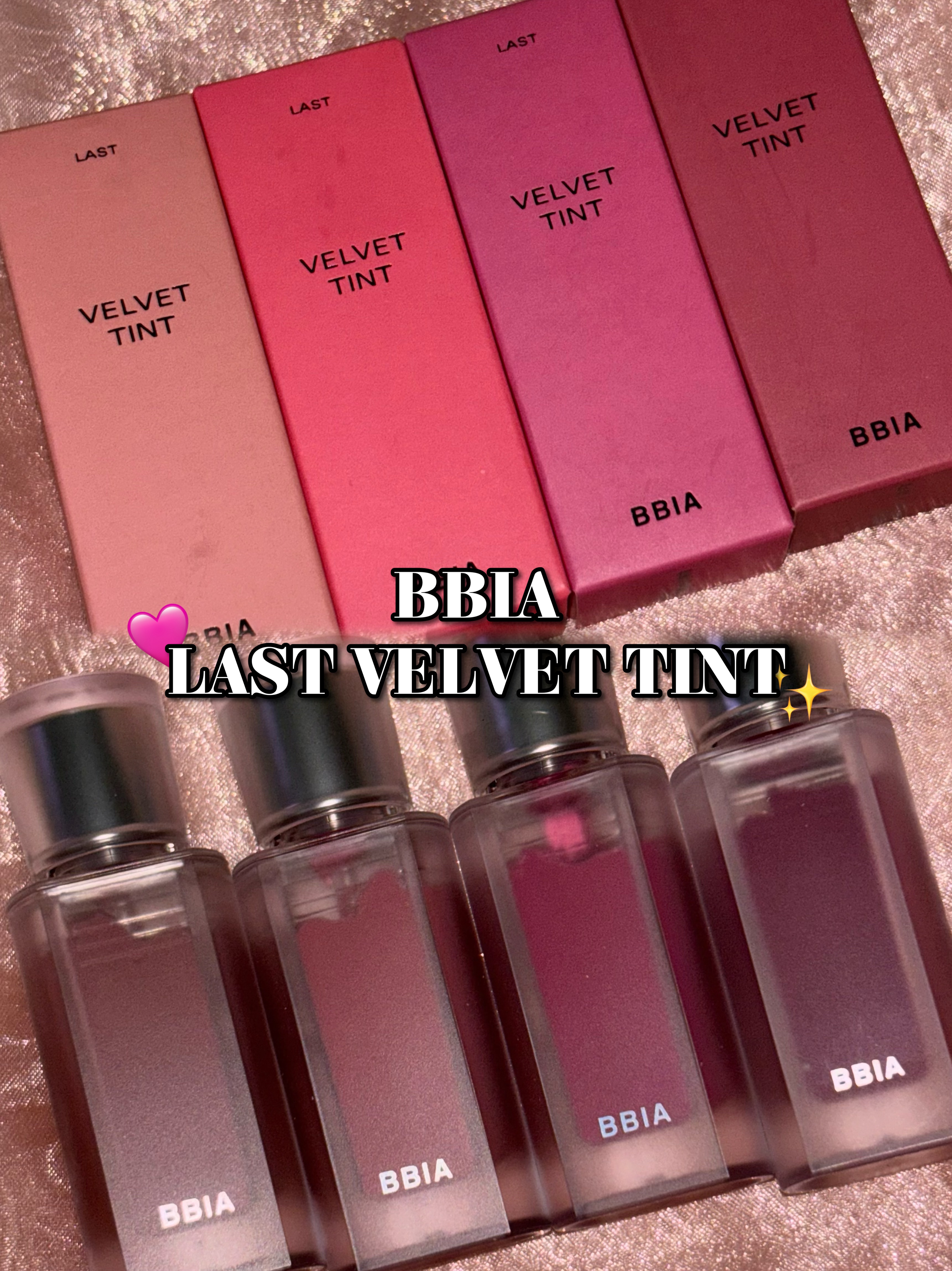 ラストベルベットティント V40 サマーローズ/BBIA/リップティントを使ったクチコミ（1枚目）