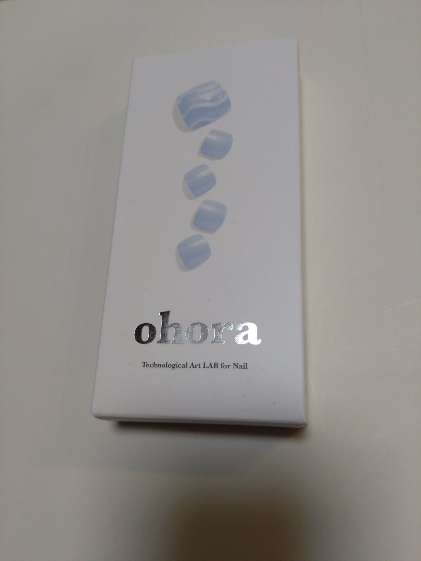 セミキュアジェルネイル(ペディキュア)/ohora/ネイルシールを使ったクチコミ(1枚目)