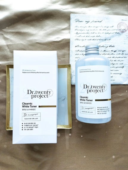 クリアニックホワイトトナー/Dr.Twenty Project/化粧水を使ったクチコミ(2枚目)