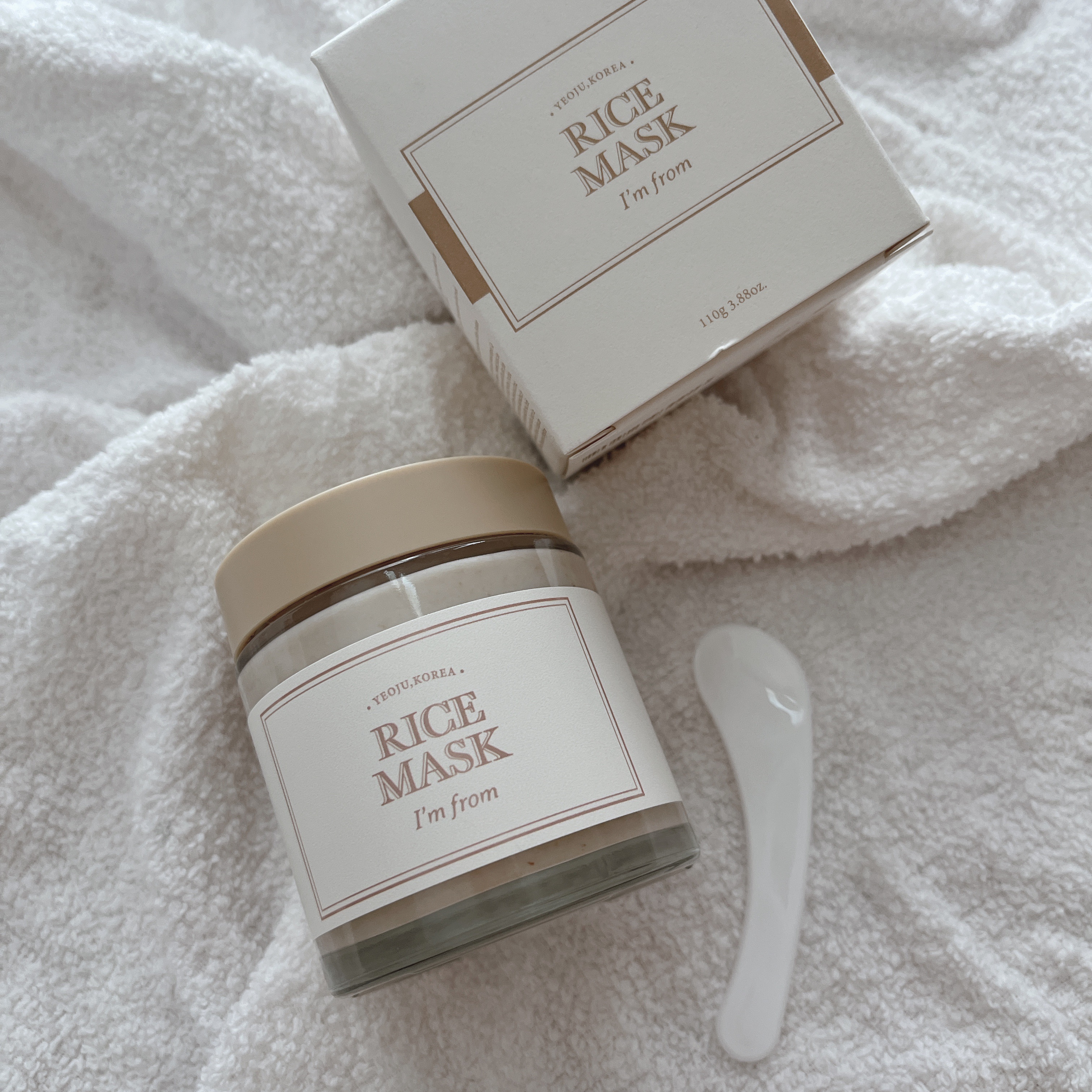 RICE MASK/I'm from/洗い流すパック・マスクを使ったクチコミ（1枚目）