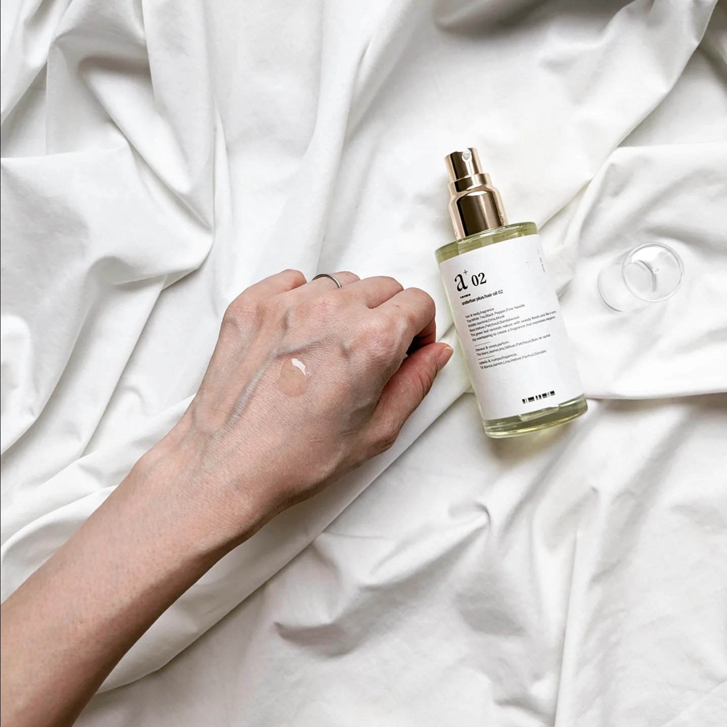 underbar plus hair oil 02/underbar plus/ヘアオイルを使ったクチコミ（3枚目）