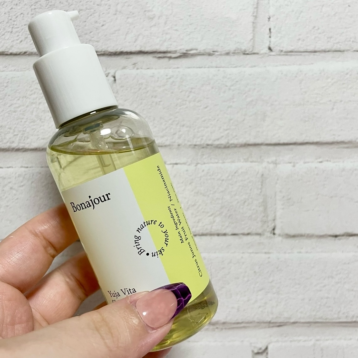 ゆずビタスキンブースター/Bonajour/ブースター・導入液を使ったクチコミ（2枚目）