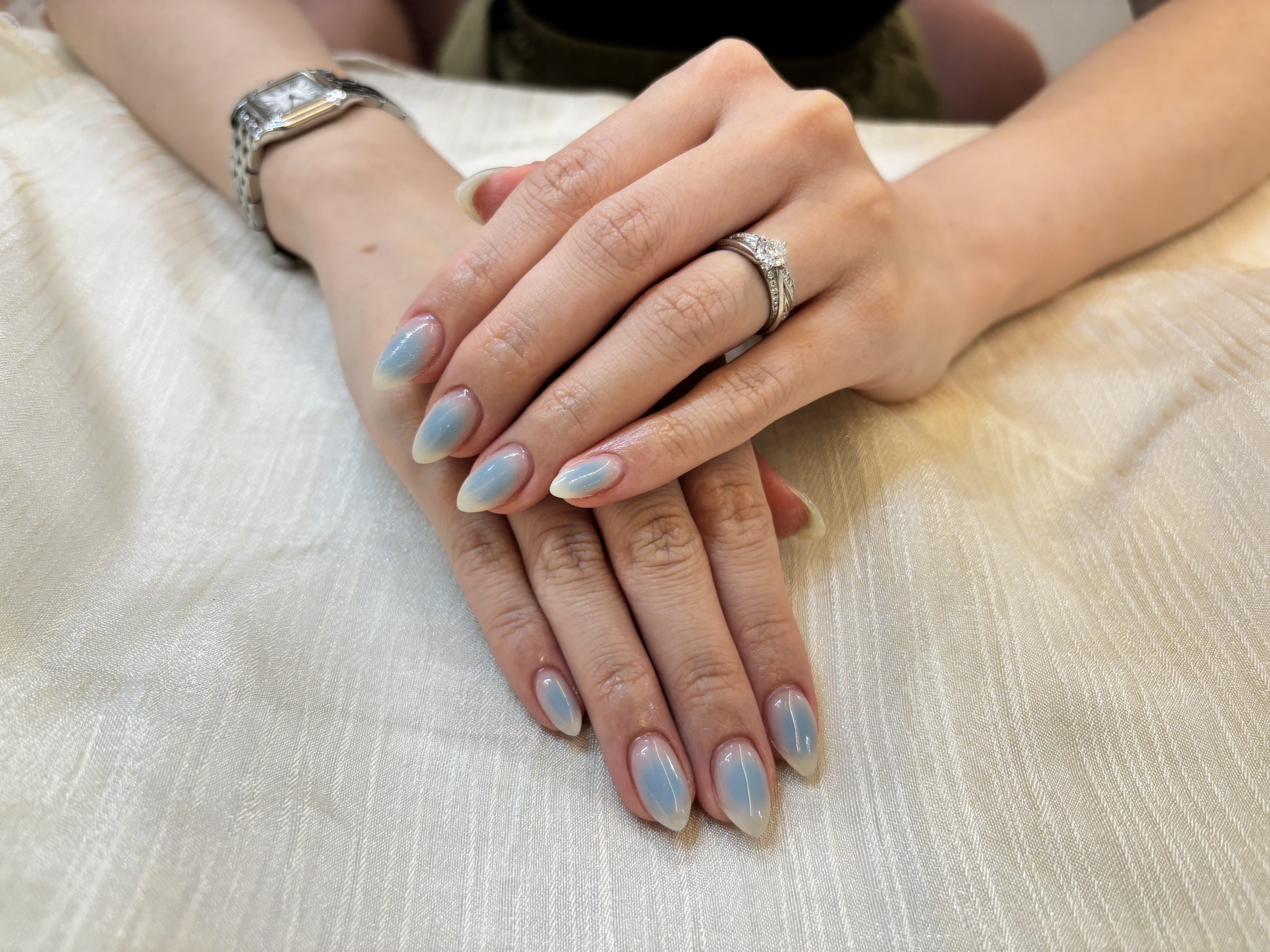 #チークネイル,#夏ネイルのネイルデザイン