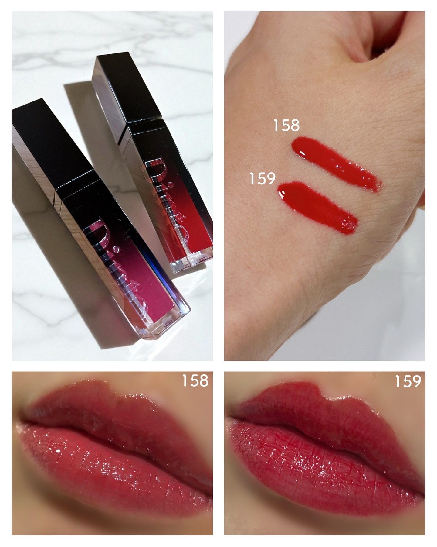 ディープキスド プランピング リップエナメル/Dinto/リップグロスを使ったクチコミ（3枚目）