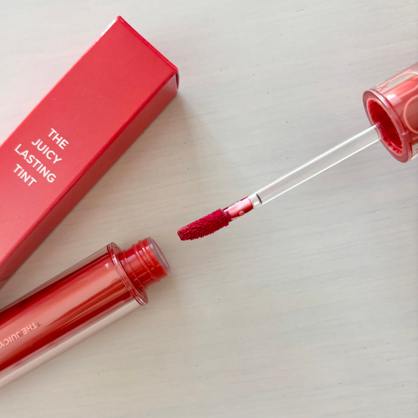 ザ ジューシーラスティングティント/rom&nd/リップティントを使ったクチコミ(3枚目)