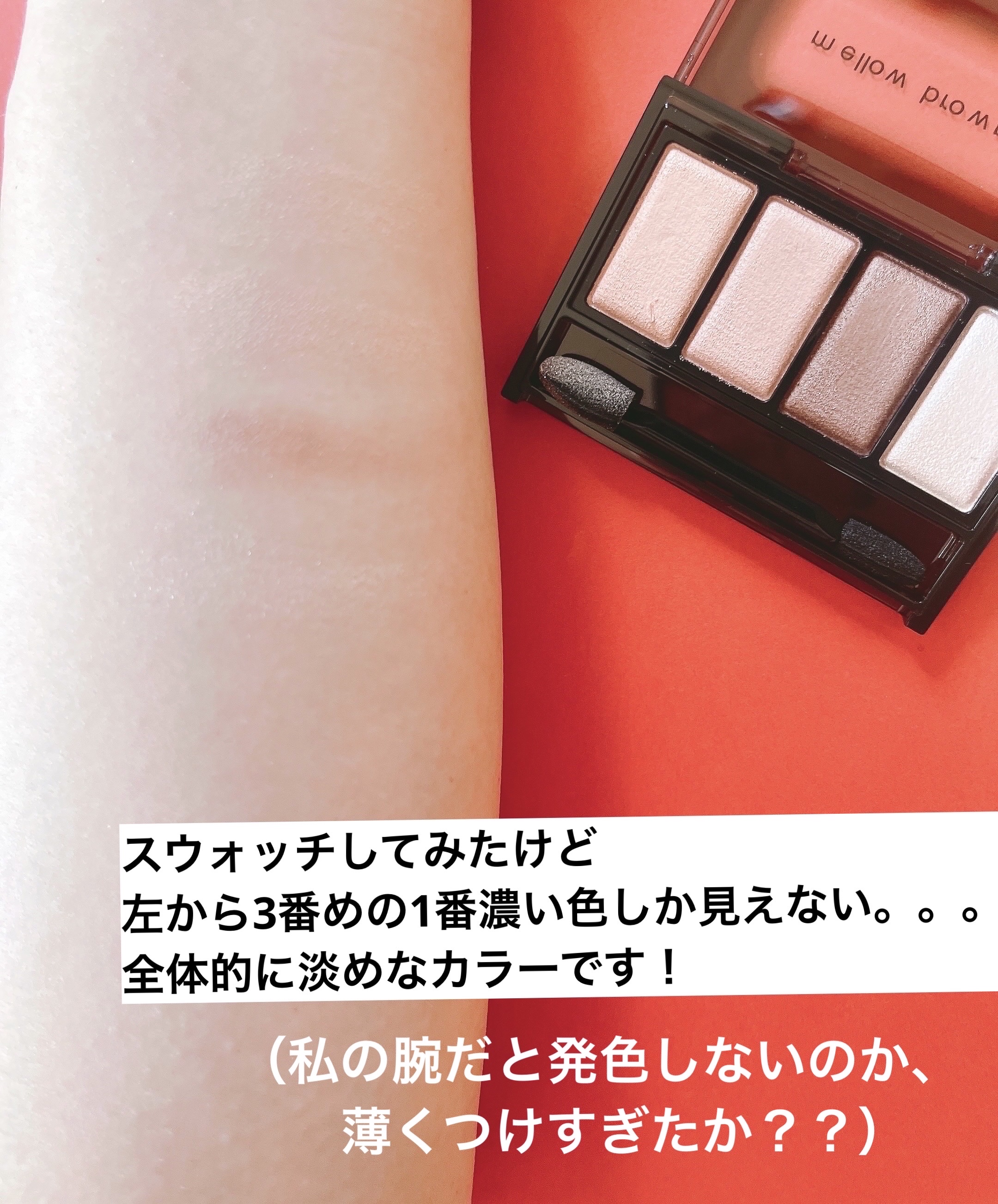 ケイト メロウブラウンアイズ/KATE/アイシャドウパレットを使ったクチコミ（3枚目）