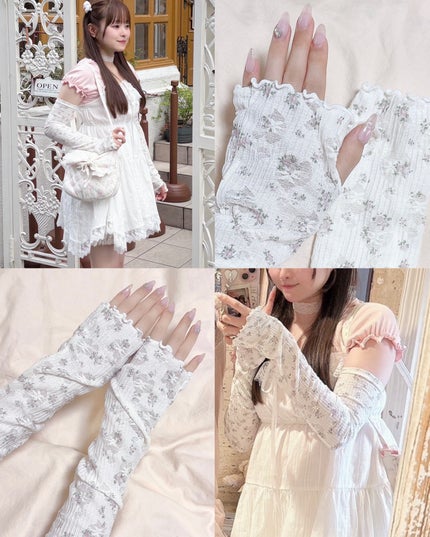 苺鈴 on LIPS 「\この可愛さで1000円は天才/激かわアームカバー見つけちゃっ..」(4枚目)