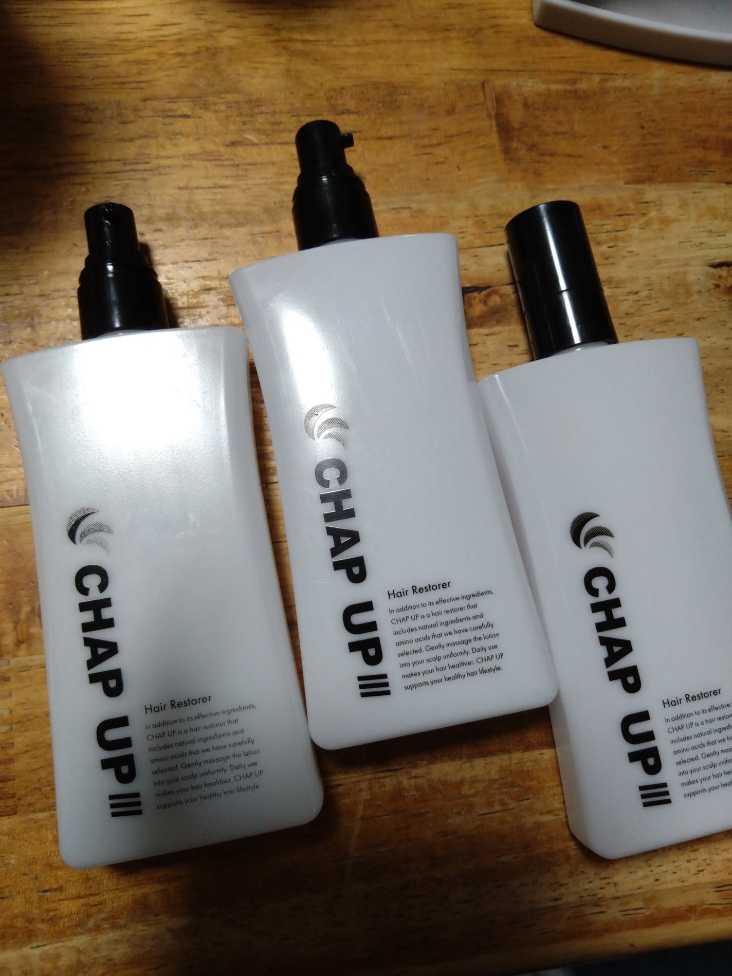 チャップアップ育毛ローション/CHAP UP(チャップアップ)/頭皮ローションを使ったクチコミ(3枚目)